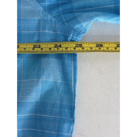 New Milano Borromeo CMP Plaid Button Up Shirt, Men's Sz XL $145 Orig - Picture 6 of 7